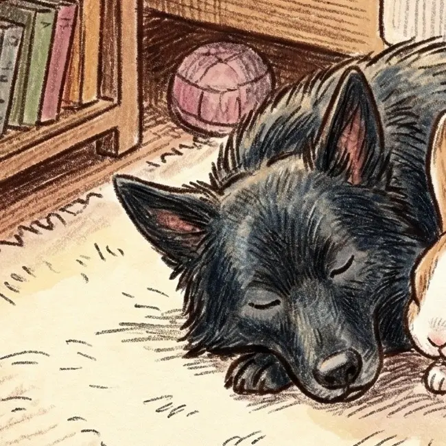 Balou dans le livre